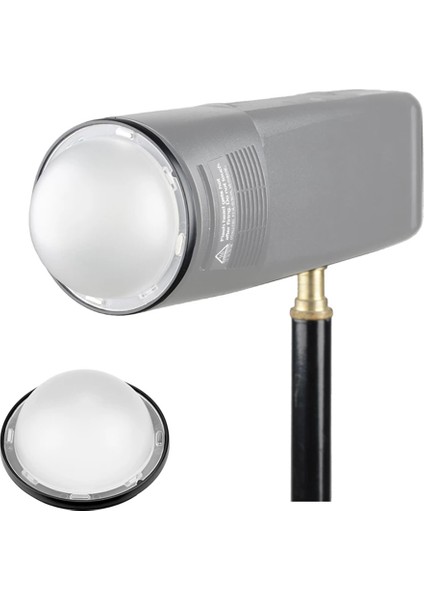 AK-R11 Kubbe Difüzör Godox H200R Yuvarlak Flaş Kafası Için Uyumlu Godox V1 Flaş Serisi V1-S V1-N V1-C AD200 Pro AD200 (Yurt Dışından) fırsatları