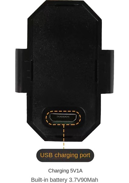 4 Adet 7 Renk Drone Çakarlı Lamba USB LED Anti-Çarpışma Bisiklet Kuyruk Drone Gece Sinek Mini Sinyal Yanıp Sönen Uyarı Işığı (Yurt Dışından)