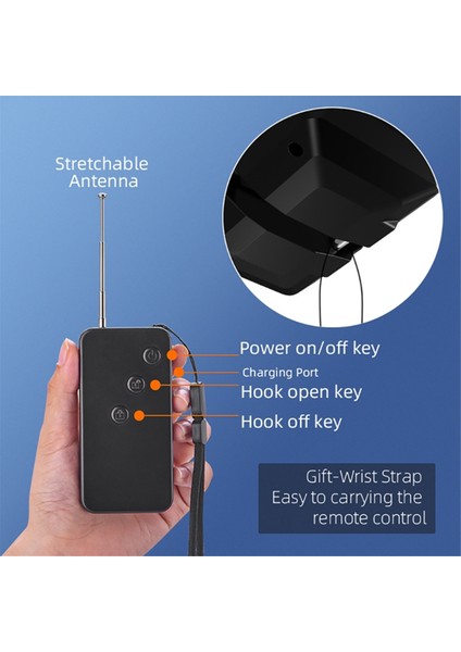 Djı Mini 4 Pro/3 Pro/aır3/avata2 Drone Balıkçılık Yemi Düğün Yüzüğü Hediye Teslim Hayat Kurtarma Airdropper Için Airdrop Sistemi (Yurt Dışından)