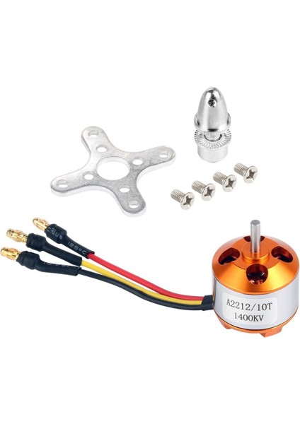 4 Adet 2212 1400KV Fırçasız Öncü Motor Montajlı 10T Rc Uçak Için/kkmulticopter 4/6 Aks Quadcopter Ufo (Yurt Dışından)