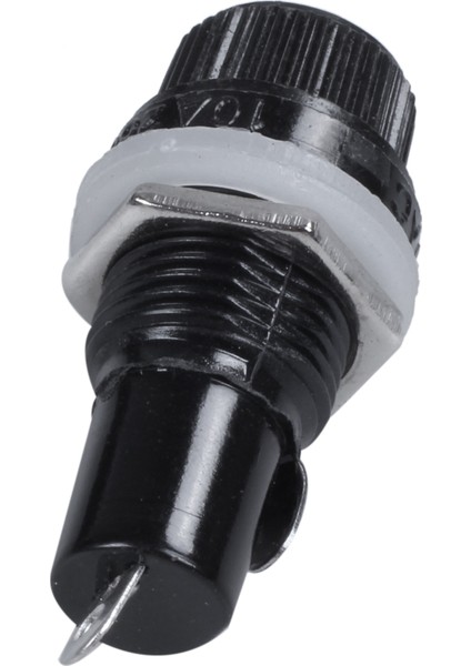 10 Adet 10A Ac 250V 5mm x 20MM Panele Monte Plastik Sigorta Tutucu Soket (Yurt Dışından)