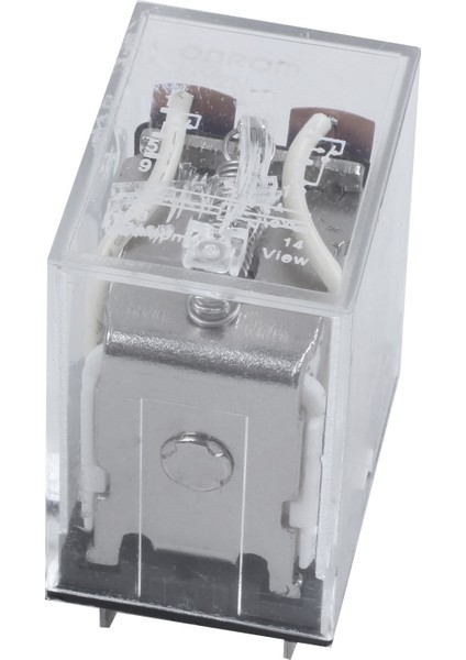 Dc 12V Bobin 10A 240VAC 28VDC Dpdt Elektromanyetik Röle JQX-13F2Z (Yurt Dışından)