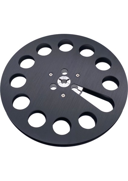 Yeni Analog Ses 7 Inç x 1/4 Inç Metal Bant Makarası -Nab Hub Açık Makara Ses Alüminyum Sarma Makarası 7 Inç (Siyah) (Yurt Dışından)