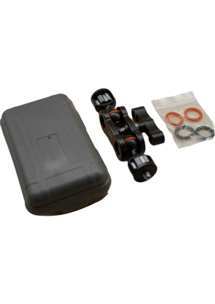 Magic Arm 1/4 Inç Evrensel Kamera Video Monitör Montaj Adaptörü Mikrofon LED Işık Tripod Için (Yurt Dışından)