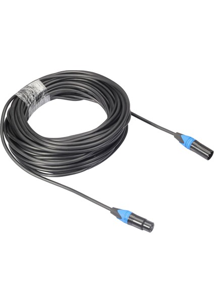 Xlr Kablo Erkek Kadın Ses Sinyal Kablosu Canon Dengeli Xlr Karon Mikrofon 3 Pin Xlr Kablo 10FT Mavi (Yurt Dışından)