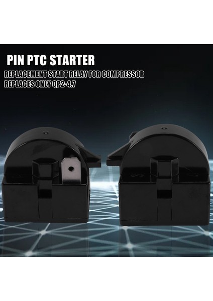 2 Adet Qp2-4.7 Başlatma Rölesi Buzdolabı Ptc Ohm 1 Pin (Yurt Dışından) modelleri