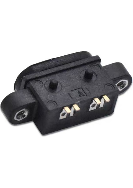 10 Adet Mikro USB Tip C 4pin Su Geçirmez Dişi USB C Soket Bağlantı Noktası Vida Deliği ile Güç Şarj Arayüzü USB Konektörü (Yurt Dışından)
