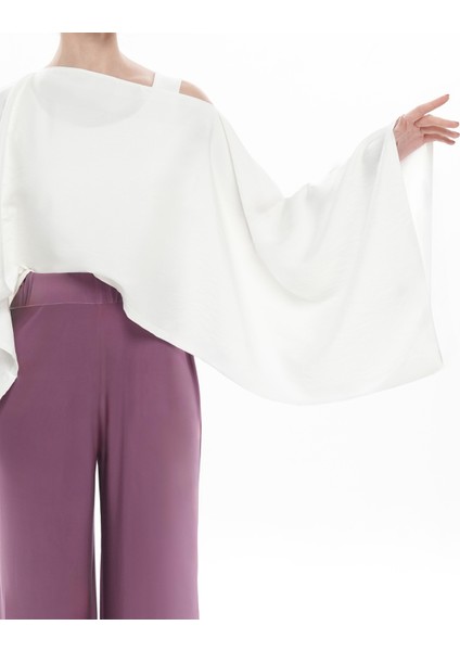 Kimono Bluz & Lila Jarse Pantolon | 2'li Kombin fiyatları