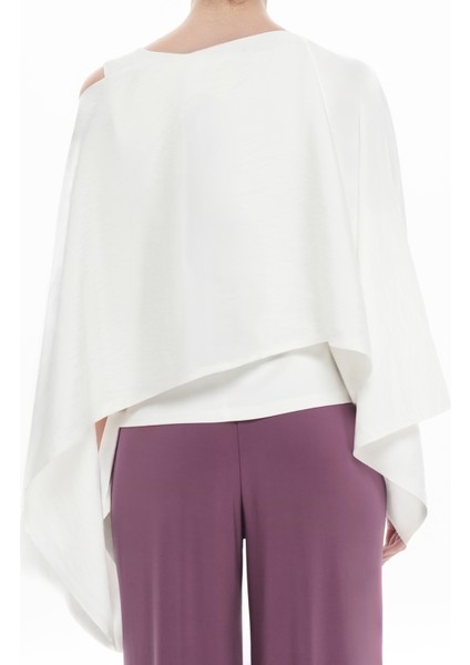 Kimono Bluz & Lila Jarse Pantolon | 2'li Kombin modelleri