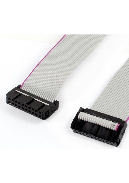 Parça 2,54 mm Pitch 20 Pin F/f Idc Düz Şerit Kablo Konnektörü (Yurt Dışından)