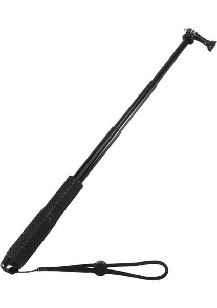 48 cm Su Geçirmez El Sualtı Spor Selfie Sopa Uzatılabilir Go Pro Hero Için 9 8 7 6 5 4 3 Osmo Aksiyon, Siyah (Yurt Dışından)