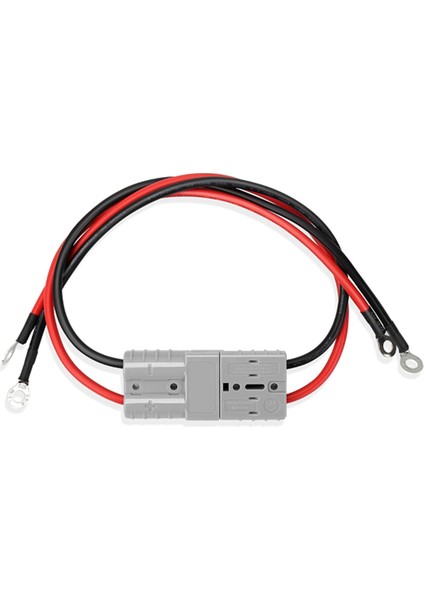 2 Adet Elektrikli Forklift Şarj Fişi Kablosu O Halkalı Akü Bağlantı Hızlı Bağlantı 50A 8AWG Bağlantı Hattı (Yurt Dışından)