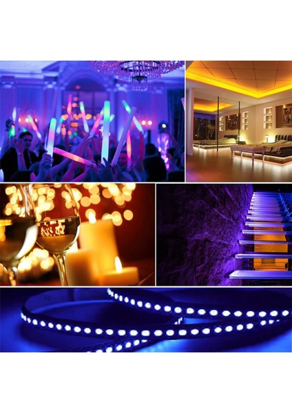 5 Pimli LED Şerit Konektör Kiti, 12MM Rgbw LED Şerit Bağlantısı Için T Şeklini Içerir 5 Pimli LED Rgbw Konektörü (Yurt Dışından)