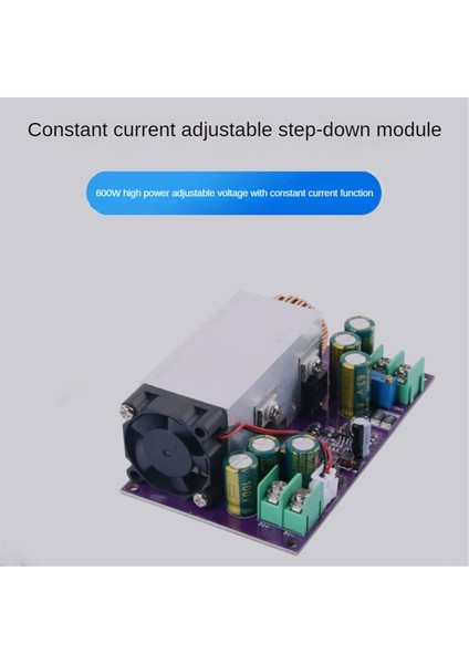 Dc-Dc Buck Dönüştürücü DC12-75V Ila 2.5-50V 600W Buck Regülatörü Voltaj Sabit Akım Ayarlanabilir Güç Kaynağı Modülü (Yurt Dışından)
