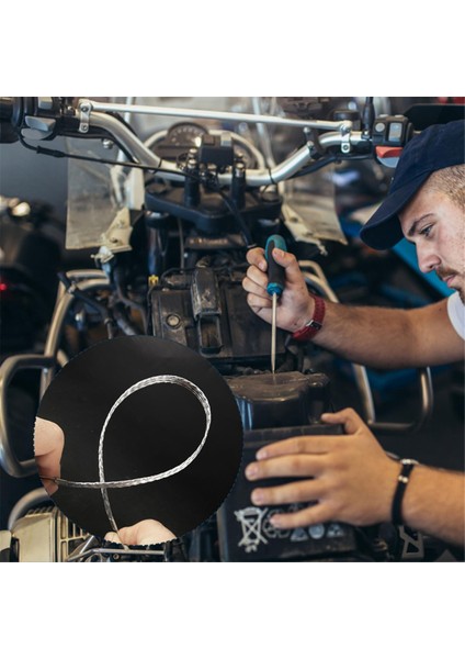 10 Adet Evrensel Otomotiv Topraklama Kayışları, 10/12 Inç Motor Topraklama Kayışı Takımı Örgülü Bakır Topraklama Kayışları (Yurt Dışından) fırsatları