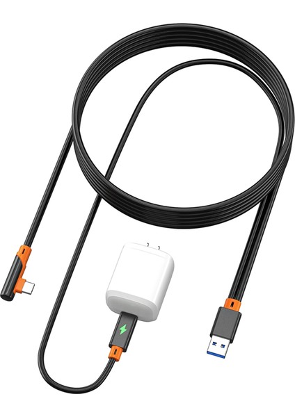 Usb3.2 Gen1 Vr Bağlantı Kablosu Oculus Quest 1 2 3/pıco Neo 3/pıco 4 Hızlı Şarj 9V 2A 5gbps Usb-C Vr Stream Line (Yurt Dışından)