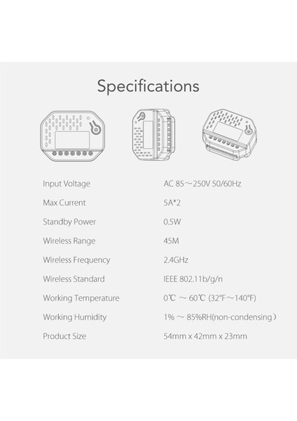 Wifi Akıllı 1/2 Yollu Işık LED Dimmer Anahtar Modülü Akıllı Yaşam/tuya App Uzaktan Kumanda Şalter Modülü Ev Için (Yurt Dışından)