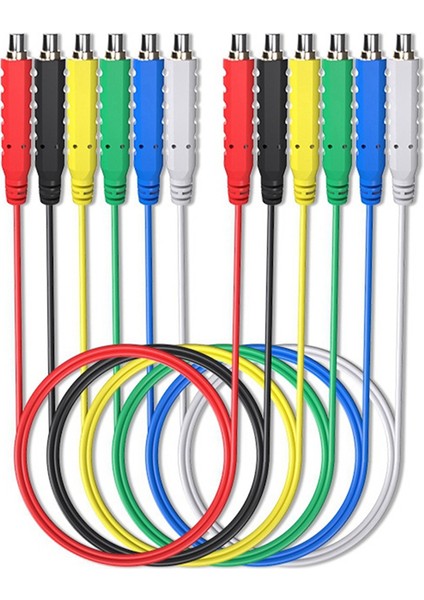 6 Adet Manyetik Tel Manyetik Test Teli Yumuşak Esnek Jumper Test Hattı 30V AC5A Hvac Ekipmanlarını Test Etmek Için (Yurt Dışından)