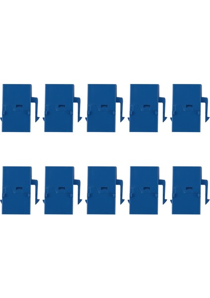 10 Adet RJ45 Konektörü Keystone Jack Cat6 Uzatma Çoğaltıcı Ethernet Ağı Lan Cat 6 Çoğaltıcı Jaklar Uzatma Adaptörü, Mavi (Yurt Dışından)