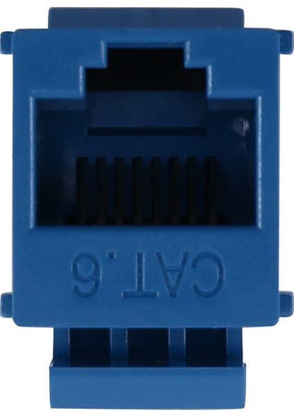 10 Adet RJ45 Konektörü Keystone Jack Cat6 Uzatma Çoğaltıcı Ethernet Ağı Lan Cat 6 Çoğaltıcı Jaklar Uzatma Adaptörü, Mavi (Yurt Dışından)