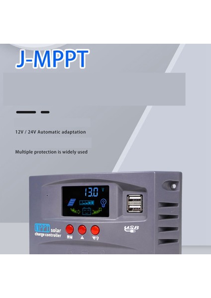10A 12V 24V Mppt Güneş Şarj Kontrol Cihazı 50VDC Pv Regülatörü Lityum Lifepo4 Jel Kurşun Asit Için Renkli Ekran (Yurt Dışından)
