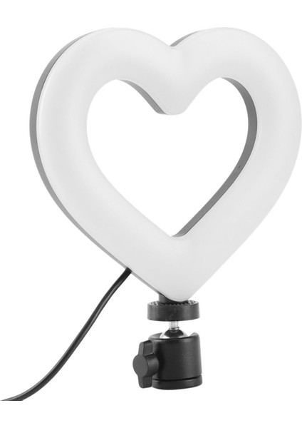 Inç LED Selfie Halka Işığı, Tripod Telefon Tutucu ile Makyaj Canlı Için USB Kısılabilir Fotoğraf Halka Işığı, (A) (Yurt Dışından)