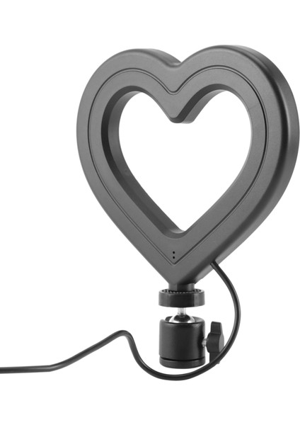 Inç LED Selfie Halka Işığı, Tripod Telefon Tutucu ile Makyaj Canlı Için USB Kısılabilir Fotoğraf Halka Işığı, (A) (Yurt Dışından)