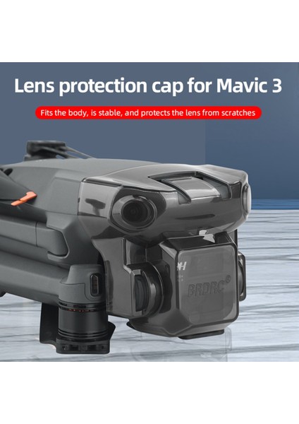 Djı Mavic 3 Drone Lens Kapağı Gimbal Koruyucu Kamera Lens Koruyucu Entegre Kapak Toz Geçirmez Koruyucu Kapak Için Brdrc (Yurt Dışından)