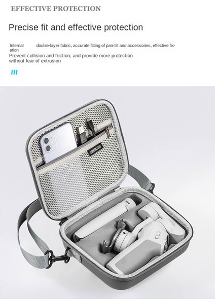 Startrc Gimbal Sabitleyici Saklama Çantası Taşıma Çantası Dji Osmo Mobile Se/om 4 Se/om 4 El Gimbal'ı ile Uyumlu (Yurt Dışından)