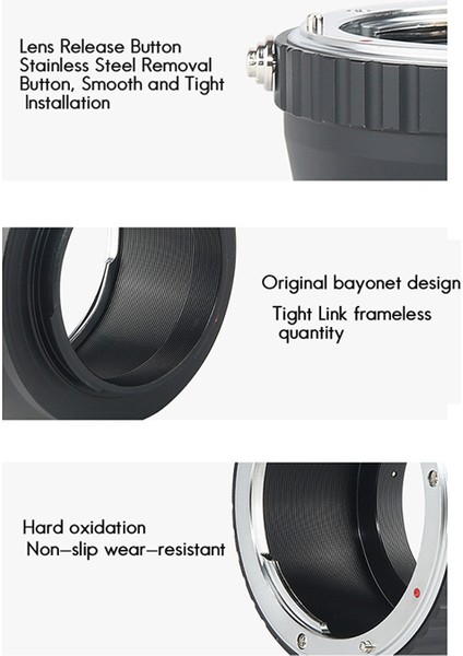 Nikon F-Mount'tan Fuji Micro-Single Xt4 Manuel Odaklamaya Aı-Fx Lens Adaptör Halkası (Yurt Dışından)