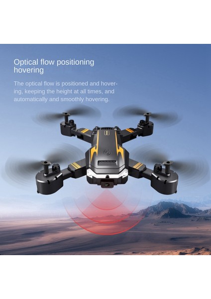 Hiçbir Kamera Katlanabilir Drone Uzaktan Kumandalı Uçak Oyuncakları Otomatik Engellerden Kaçınma Fonksiyonu ile Hediye Için 1 Adet Pil (Yurt Dışından)