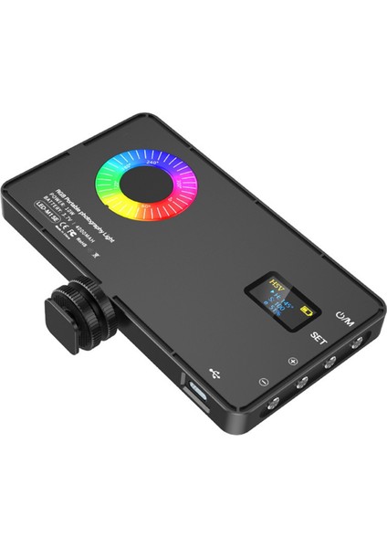 Rgb LED Video Dolgu Işığı 4000MAH Pil Şarj Edilebilir Video Işığı Fotoğrafçılık Video Canlı Dolgu Için Kullanılır (Yurt Dışından) fiyatları