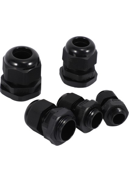 24 Adet Plastik Su Geçirmez Ayarlanabilir 3,5 - 13MM Kablo Rakoru Bağlantıları, Pg7, Pg9, PG11, PG13.5, PG16, 24'lü Paket (Yurt Dışından)