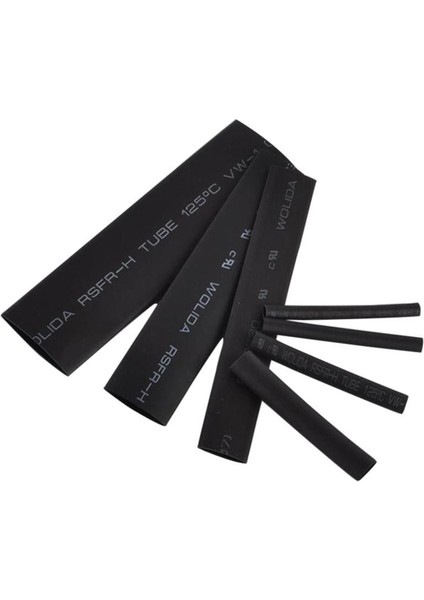 127 Adet Shrink Sleeve Boru Boru Çeşitleri Kiti Elektrik Bağlantısı Elektrik Teli Sarma Kablosu (Yurt Dışından)