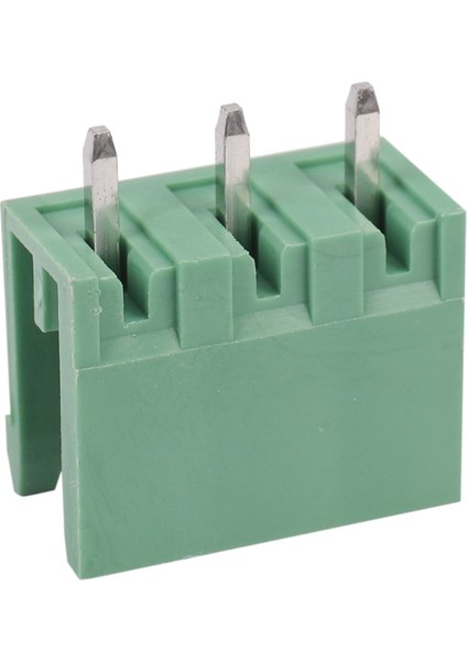 10 Adet 5.08MM Pitch 3pin Plug-In Vidalı Pcb Terminal Bloğu Konnektörü Sağ Açı (Yurt Dışından)