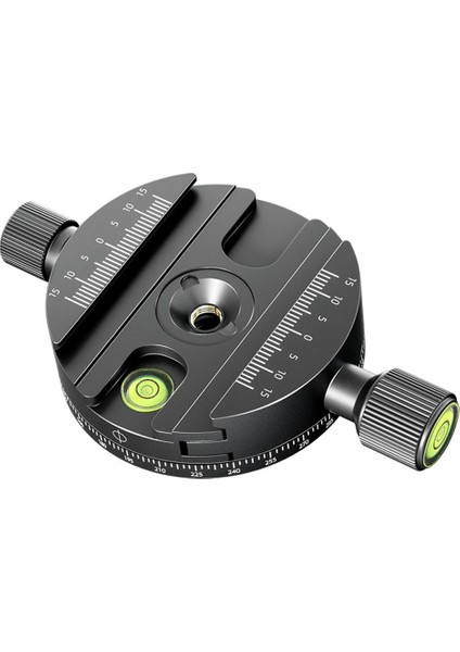 Panoramik Dönen Hızlı Bırakma Plakası Kelepçe Tripod Gimbal Evrensel Kelepçe Slr Kamera Fotoğrafçılığı Hızlı Bırakma Tabanı (Yurt Dışından)