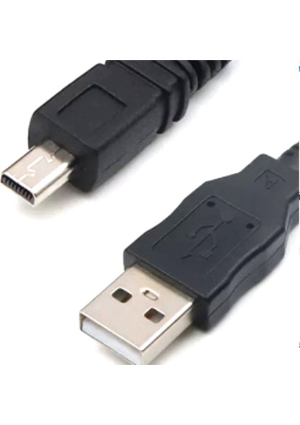 Dijital Kamera Cep Telefonu Için Uygun Evrensel Usb'den Küçük Bağlantı Noktasına 8p 8-Pin Veri Kablosu Beş Çekirdekli Şarj Kablosu (Yurt Dışından) fiyatları