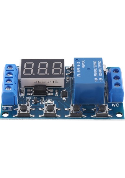HW-521 Dijital Zaman Gecikmesi 1 Yollu Röle Tetik Döngüsü Zamanlayıcı Gecikme Anahtarı Devre Zamanlama Kontrol Modülü (Yurt Dışından) fiyatları