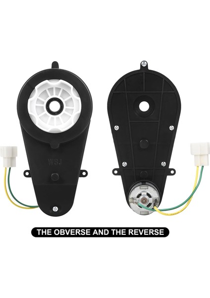 24V Çocuk Araba Şanzıman 30000RPM Motor 2 Adet Elektrik Motor Şanzıman Motosikletler Yüksek Hızlı RS555 Tahrik Motoru (Yurt Dışından) modelleri