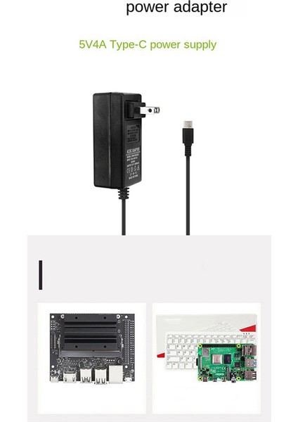 Orange Pi Güç Adaptörü Şarj Cihazı Tip-C Arayüzü 5V 4A Güç Kaynağı Şarj Cihazı Abd Fişi Için Uygundur (Yurt Dışından)