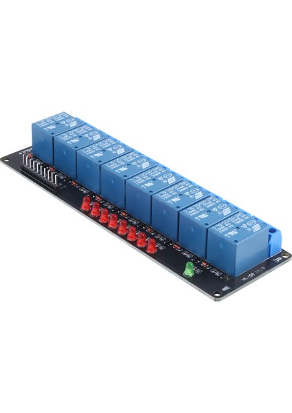 8 Yollu Röle Modülü 5V Optocoupler Sürücü Modülü Sekiz Yollu Röle Kontrol Kartı Düşük Seviye Tetikleyici (Yurt Dışından)