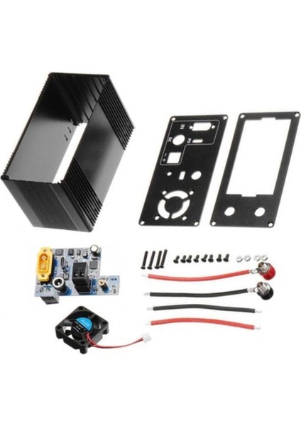 XYH3606 Cnc Dc Buck Boost Dönüştürücü, Kasa ve Sürücü Için Alüminyum Alaşımlı Çoklu Arayüzler Dıy Kabuk Kiti (Yurt Dışından)