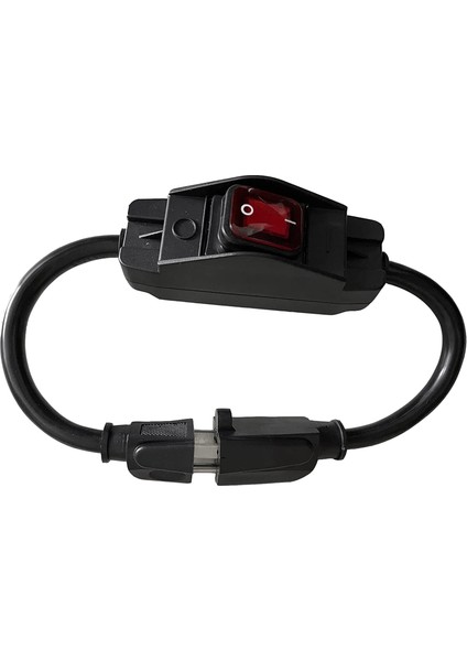 Su Geçirmez Anahtarlı 3 Uçlu Uzatma Kablosu, Anahtarlı 1875W Ağır Hizmet Uzatma Kablosu, 14AWG 1.5ft, 1 Paket Abd Fişi (Yurt Dışından) fiyatları