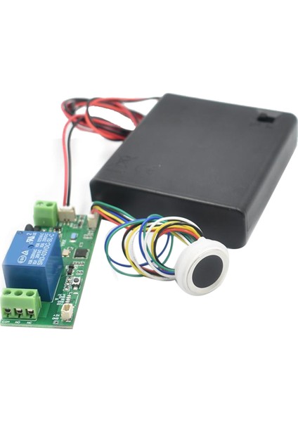 Gömülü Parmak Okuyucu ve Erişim Kartı + Pil Kutusu 50PCS Parmak 12V Veya 24V Güç Kaynağı Parmak Kontrol Panosu (Yurt Dışından)