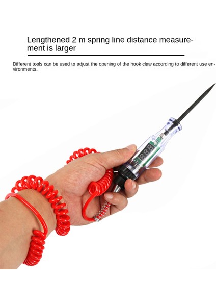 6V 12V 24V Otomotiv Elektrik Devre Test Cihazı Dijital Işık Probu Test Kalemi Araba Tekne Oto Aksesuarları Için (Yurt Dışından) modelleri