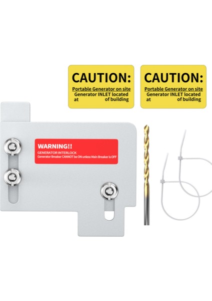 Eaton Cutler Hammer Ch Serisi 150 ve 200 Amp W/tan Kesici Için Jeneratör Kilit Takımı, Yatay Elektrik Kilit (Yurt Dışından)