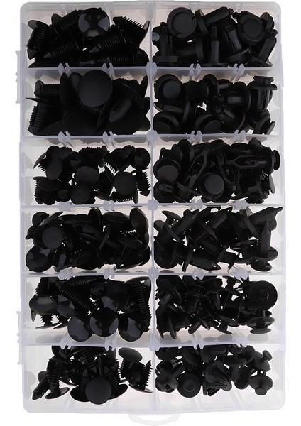 Ford Toyota Honda Için Şeffaf Kutulu 240 Parça Itme Tutma Seti Çeşitliliği (Yurt Dışından) fırsatları