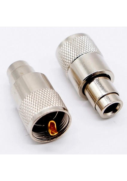 10 Adet Rf Konnektörü Uhf Erkek Konnektör Rg8 RG58 Kablo Pabucu Anten Konnektörü PL259 (Yurt Dışından)