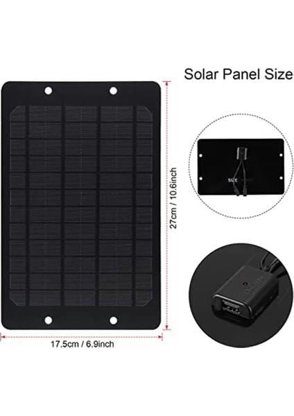 Güneş Paneli Fan Kiti, 10W 12V Güneş Enerjili Fan Dış Mekan Su Geçirmez, 2m Uzun Kablolu Taşınabilir Vantilatör Egzoz Fanı (Yurt Dışından) indirimleri