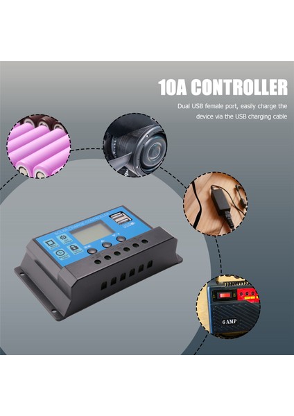 30W Esnek Güneş Paneli Güneş Pilleri Araba Rv Tekne Ev Çatı Van Kamp Güneş Pili, 10A Güneş Kontrol Modülü (Yurt Dışından)